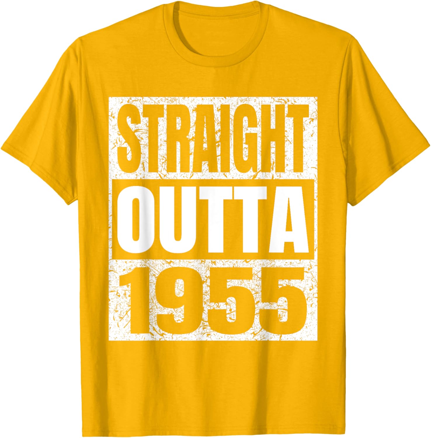 Vintage 1955 Birthday T-Shirt Straight Outta 1955 Classic Retro Style - 16