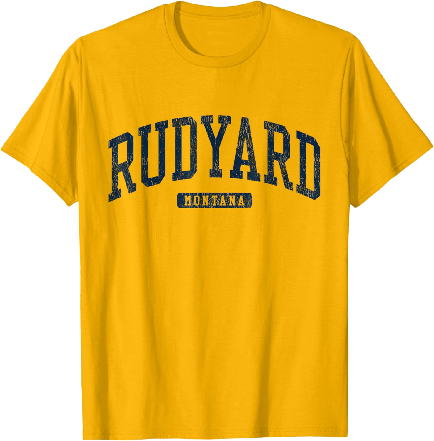 Rudyard Montana College Blue T-Shirt for Stylish University Fans - 2