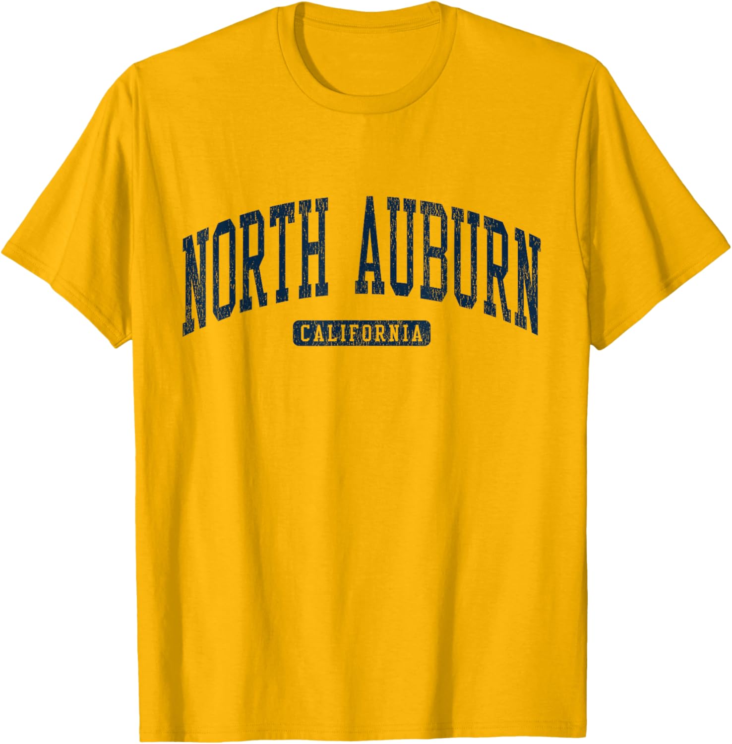 North Auburn California College University Style Blue T-Shirt for Fans - 9