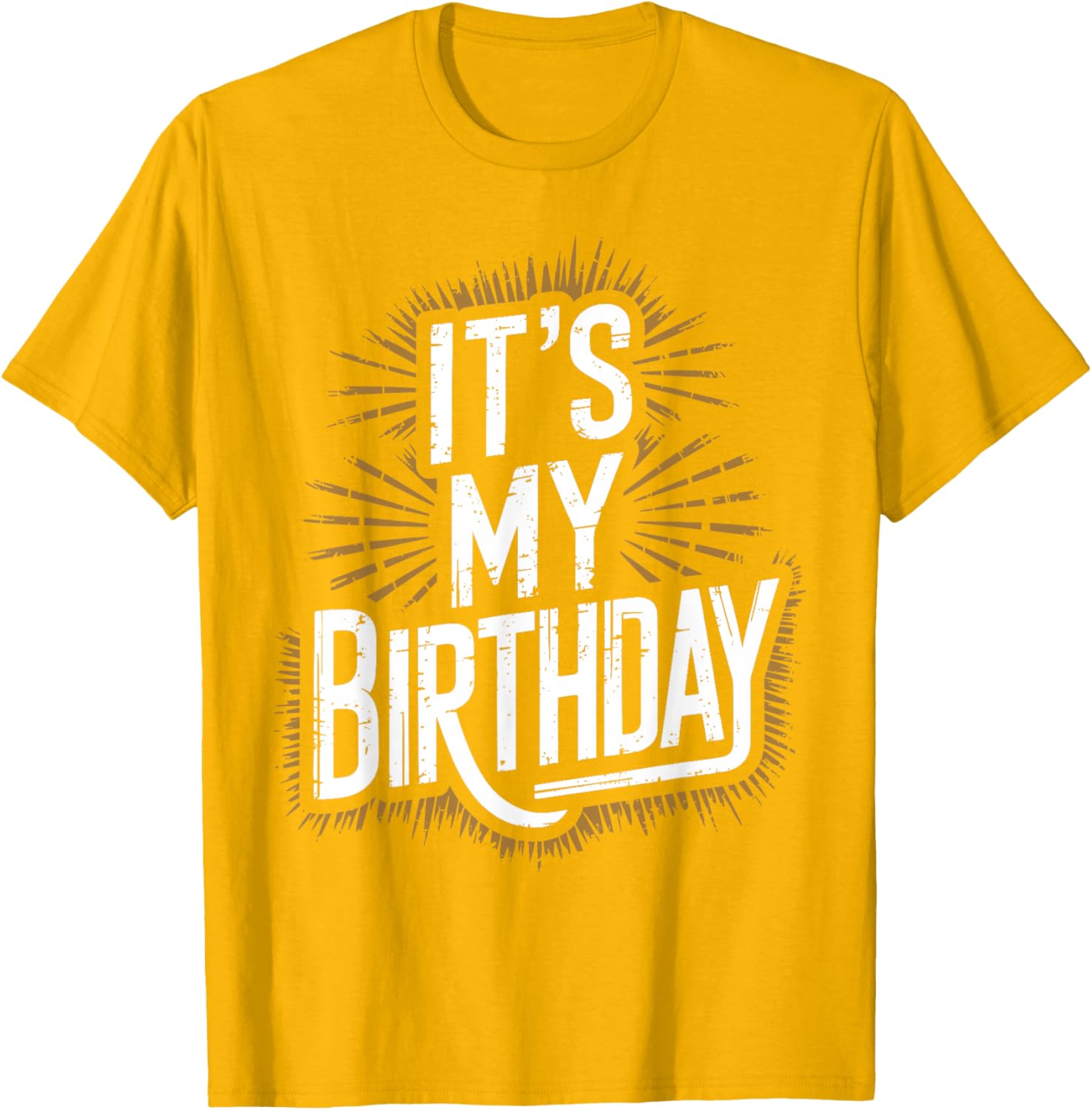 Vintage It's My Birthday Distressed T-Shirt for Men, Women, and Kids - 24
