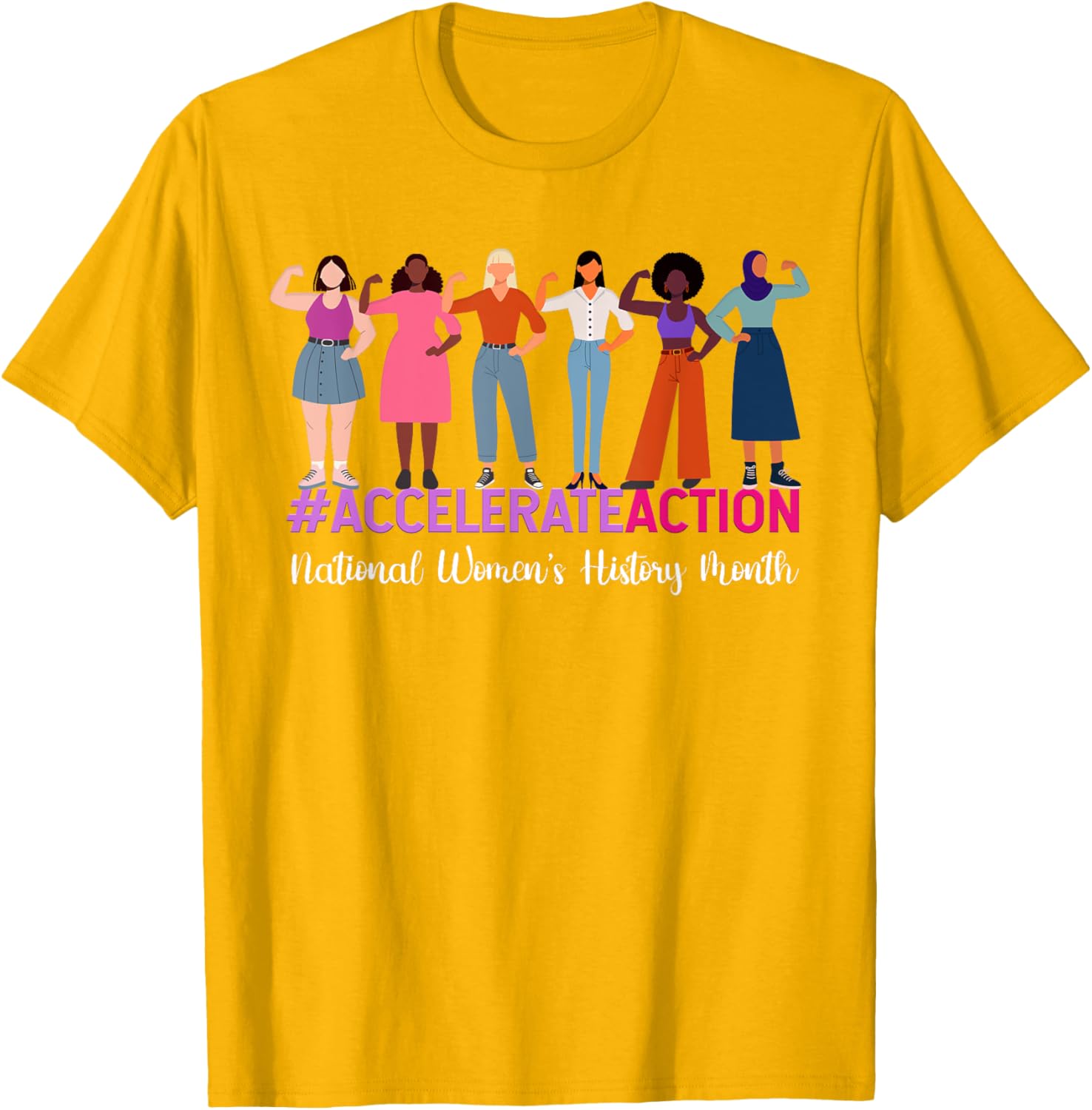 Celebrate Women's History Month 2025 with a Stylish T-Shirt for Her - 14