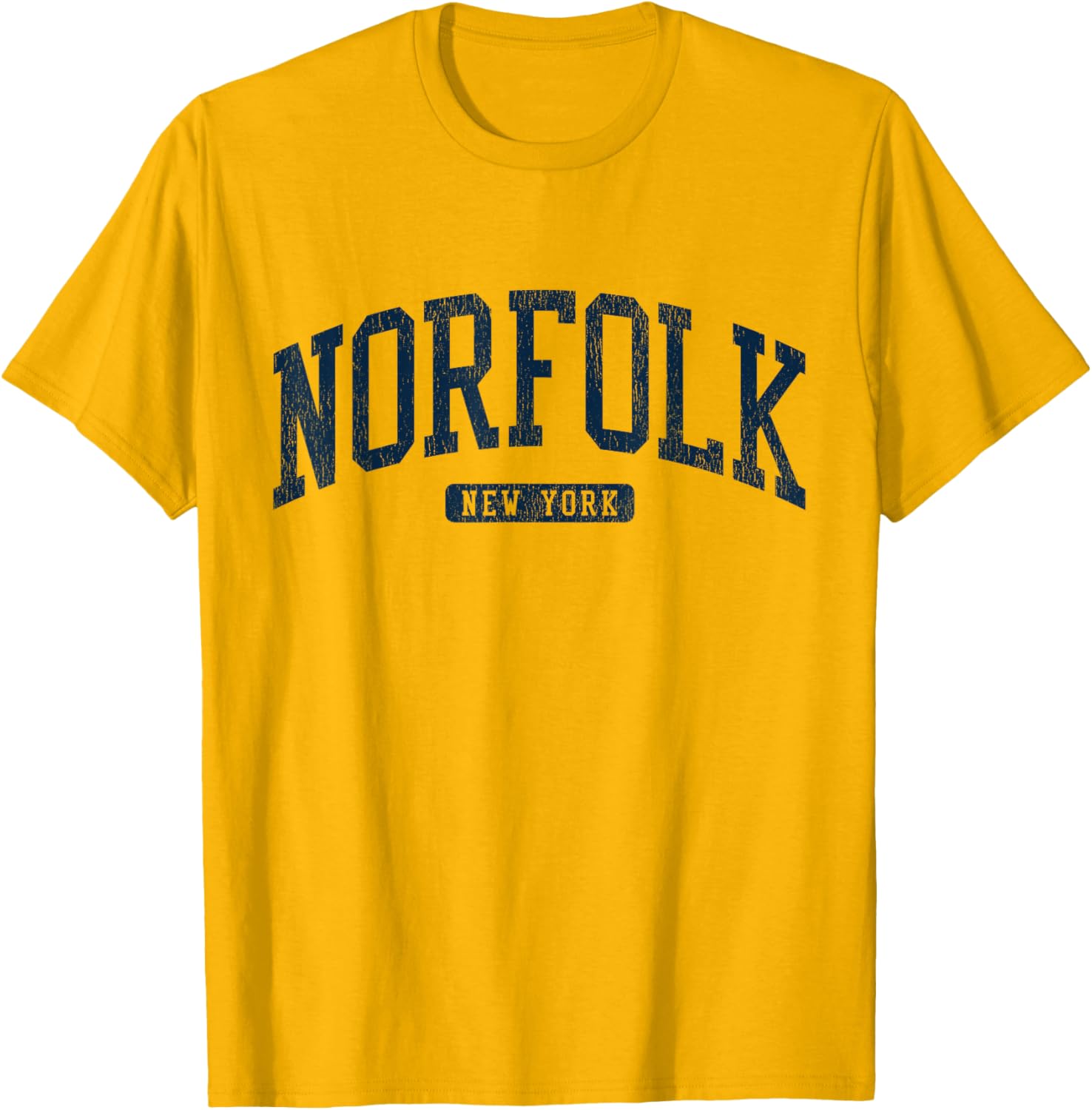Norfolk NY College University Blue T-Shirt for Stylish Student Wear - 13