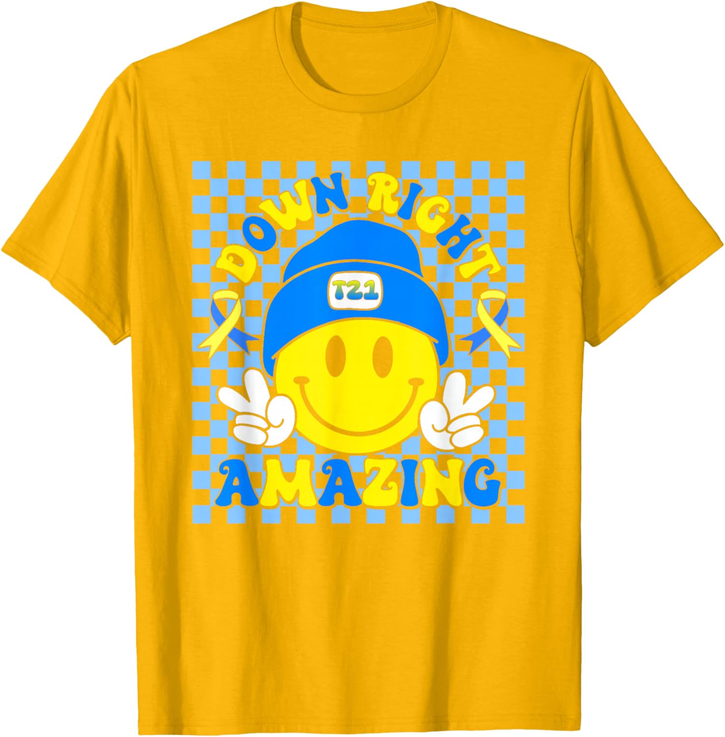 Down Right Amazing Smile Kids T-Shirt for Down Syndrome Awareness - 15