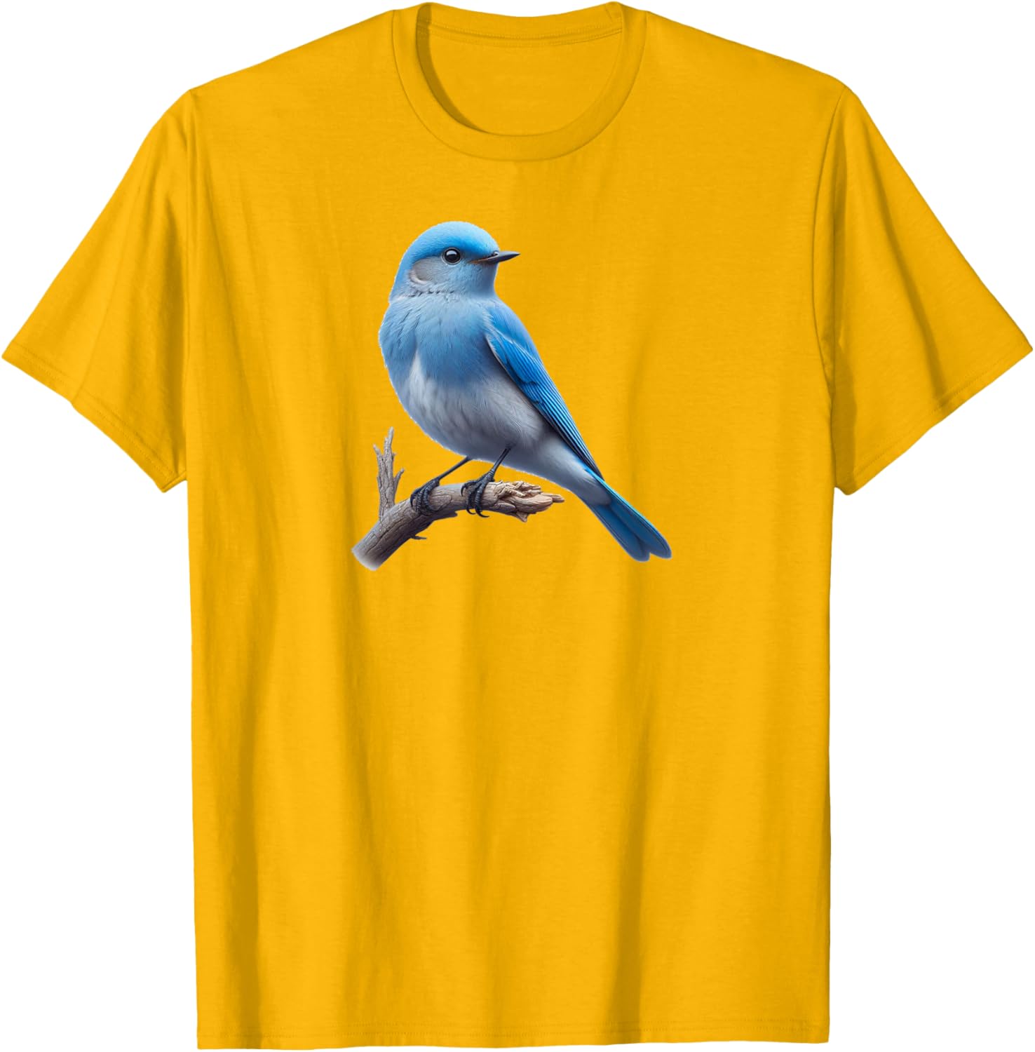 Mountain Bluebird T-Shirt - Stylish Bird Series Apparel for Nature Lovers - 18