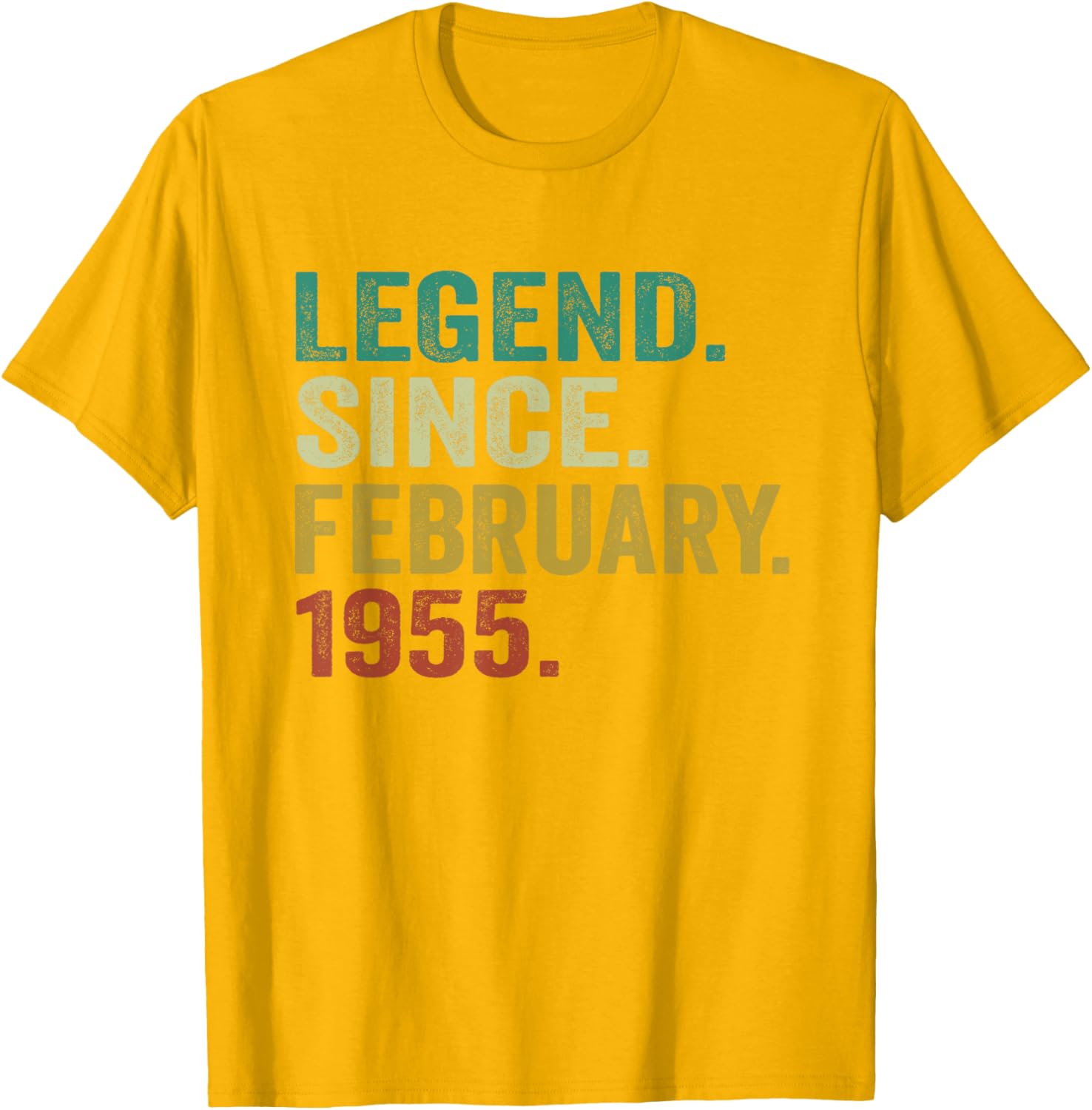 70th Birthday T-Shirt Celebrating 70 Years of Legend Since 1955 - 10