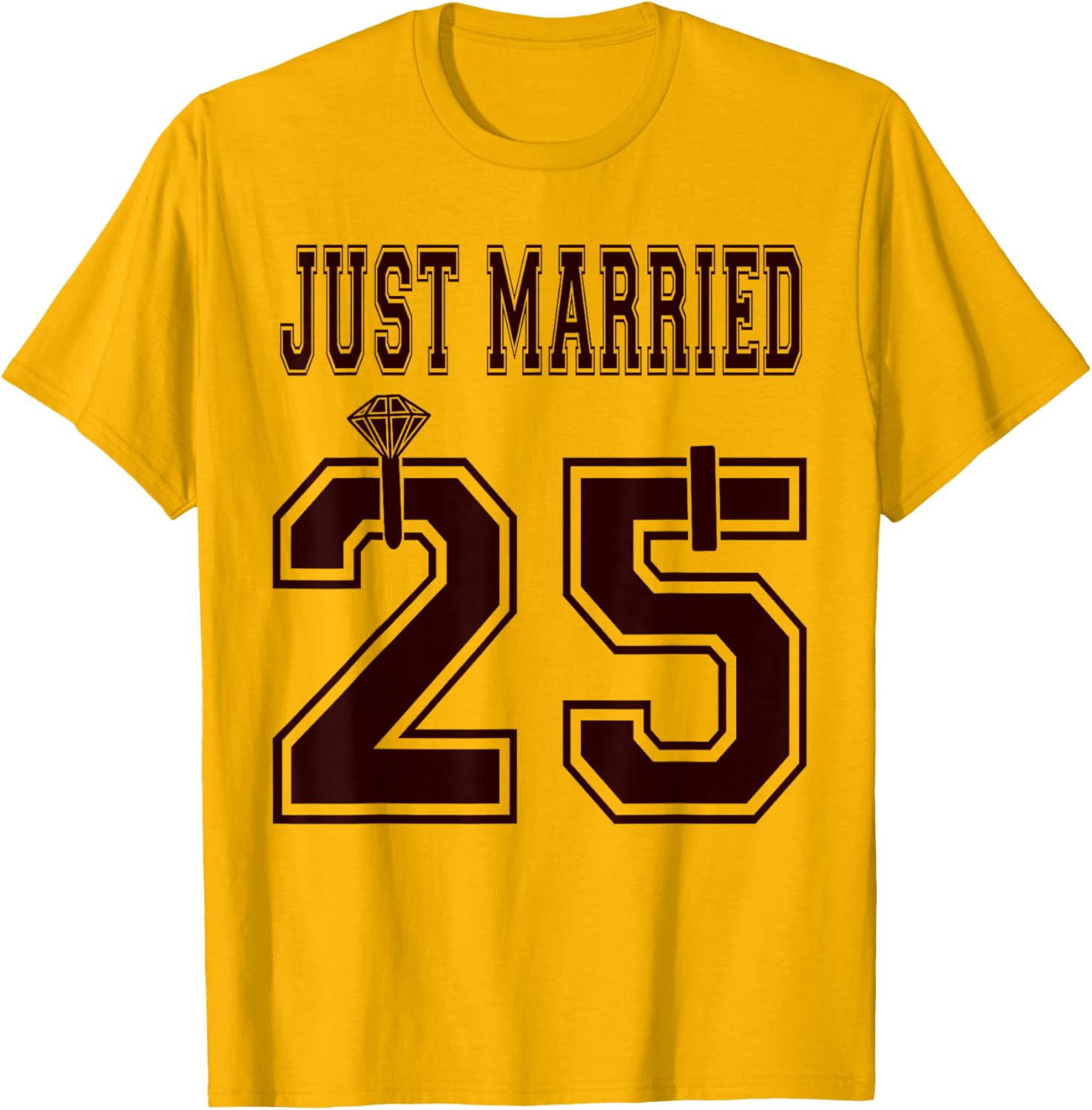 Just Married 2025 Matching Honeymoon T-Shirts for Wife and Husband - 25