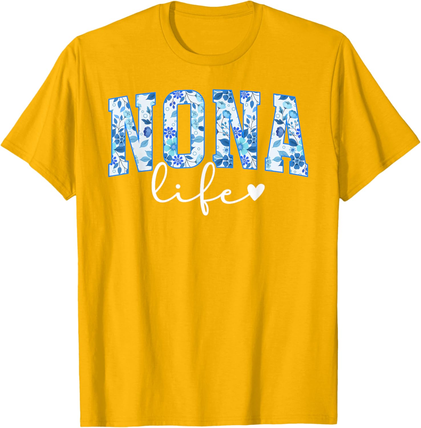 Nona Life Grandma T-Shirt for Loving Grandmothers - Cute Gift Idea - 6