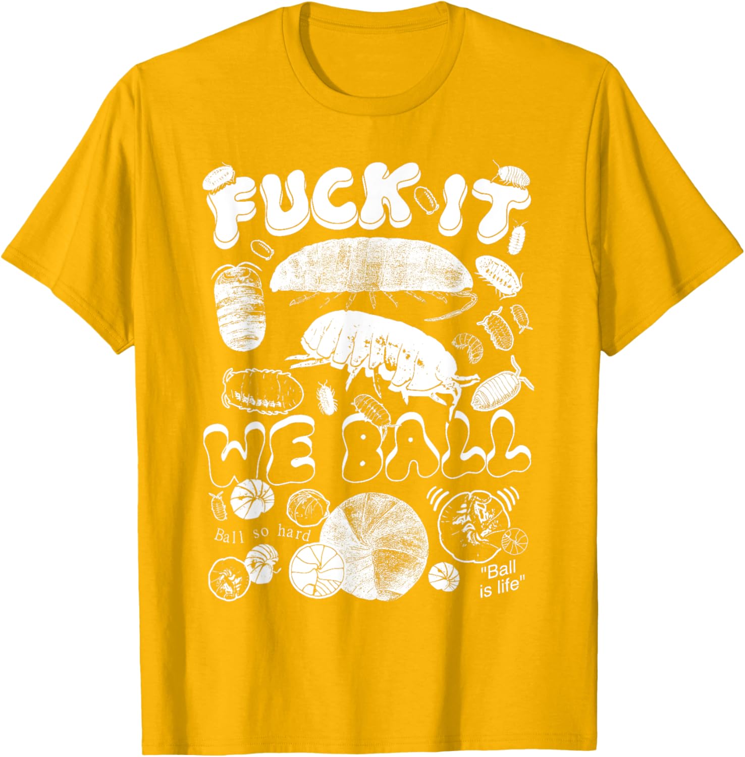 Fun Isopod Rolly Polly T-Shirt - Unique Style for Casual Wear - 7