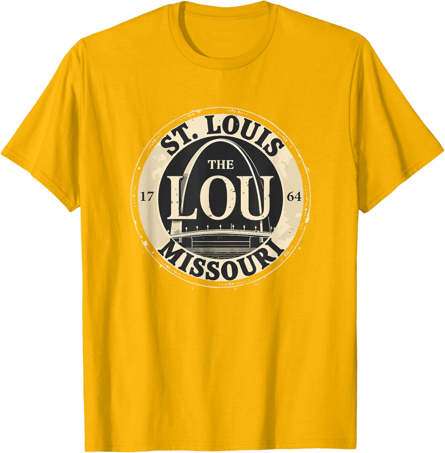 Vintage St Louis Arch T-Shirt for Men and Women - Stylish Missouri Apparel - 3