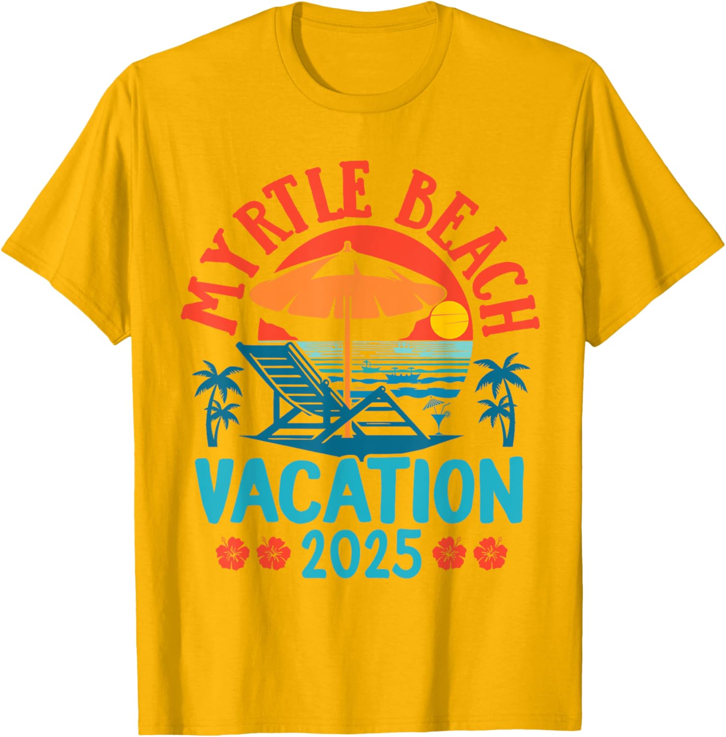 Myrtle Beach 2025 Family Matching T-Shirt for Memorable Vacations - 19