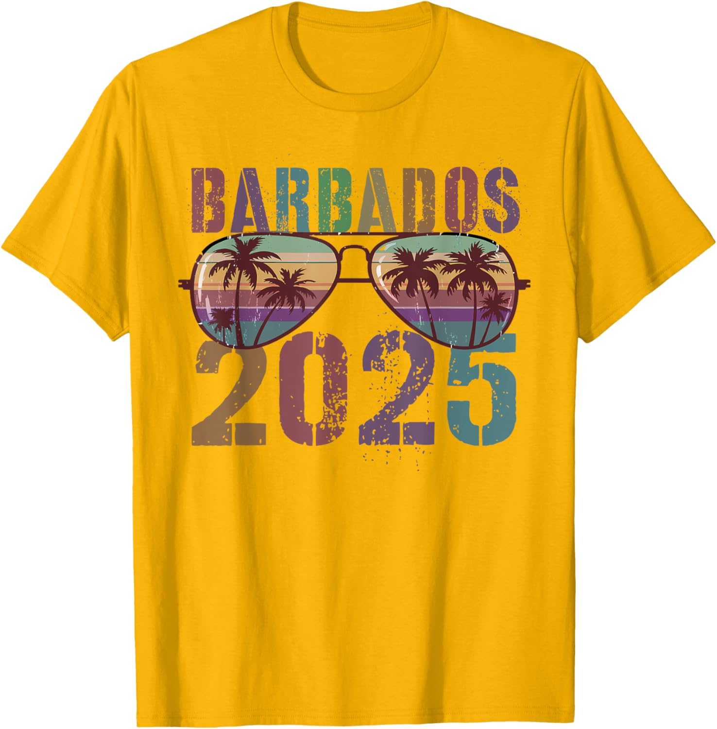 Kids Barbados 2025 Vacation Family Trip Matching T-Shirt for Moms and Besties - 6