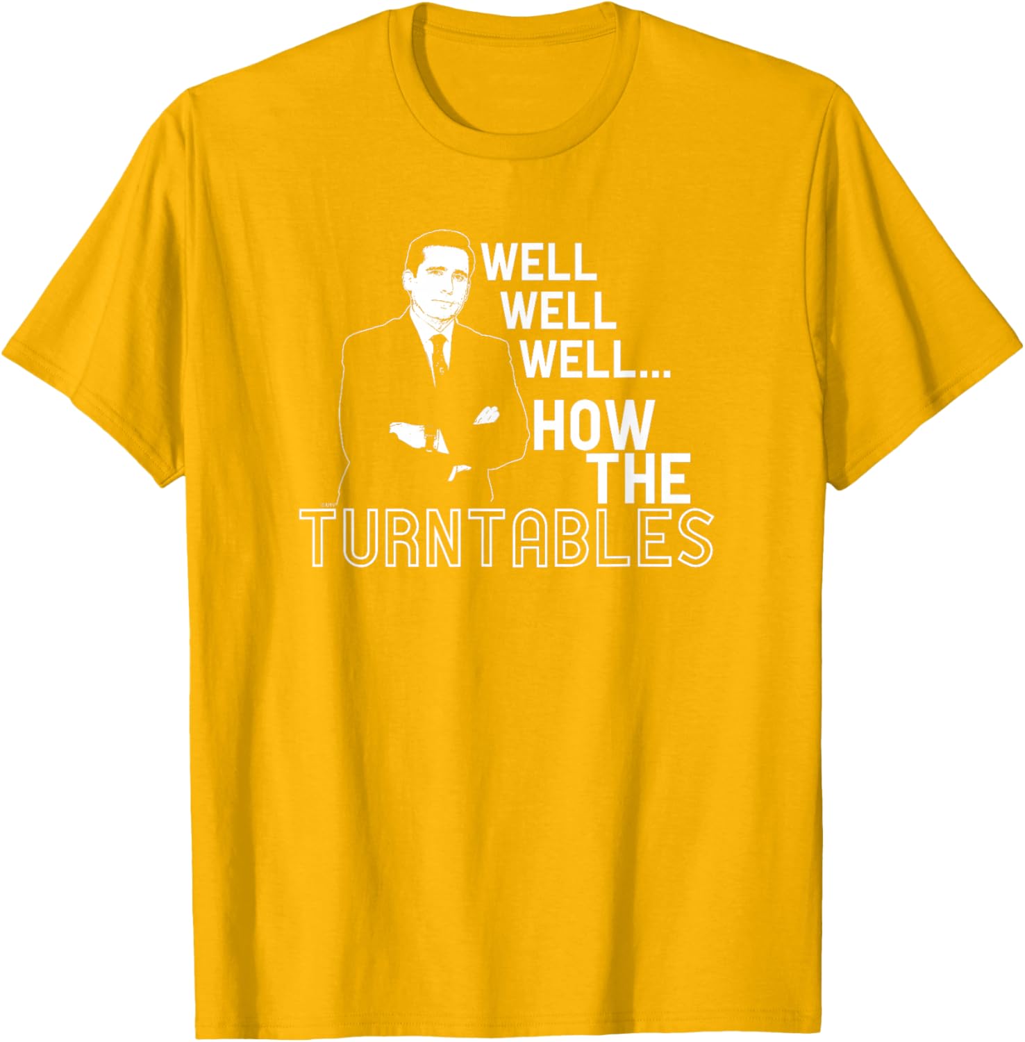 The Office Unisex T-Shirt Black Small Short Sleeve How the Turntables - 13