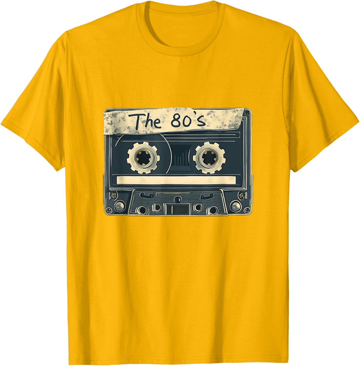 Classic Vintage Cassette Tape T-Shirt for 80s 90s Nostalgia Lovers - 4