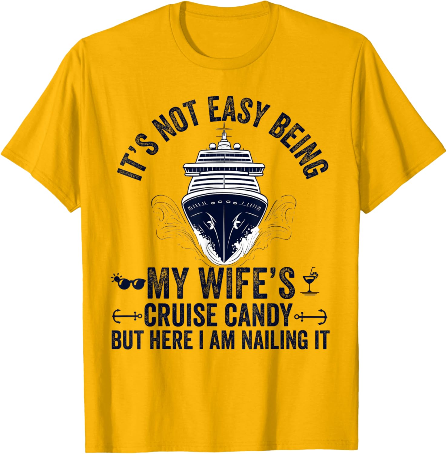 Funny Cruise Candy Husband T-Shirt - Perfect Gift for Wives and Dads - 10