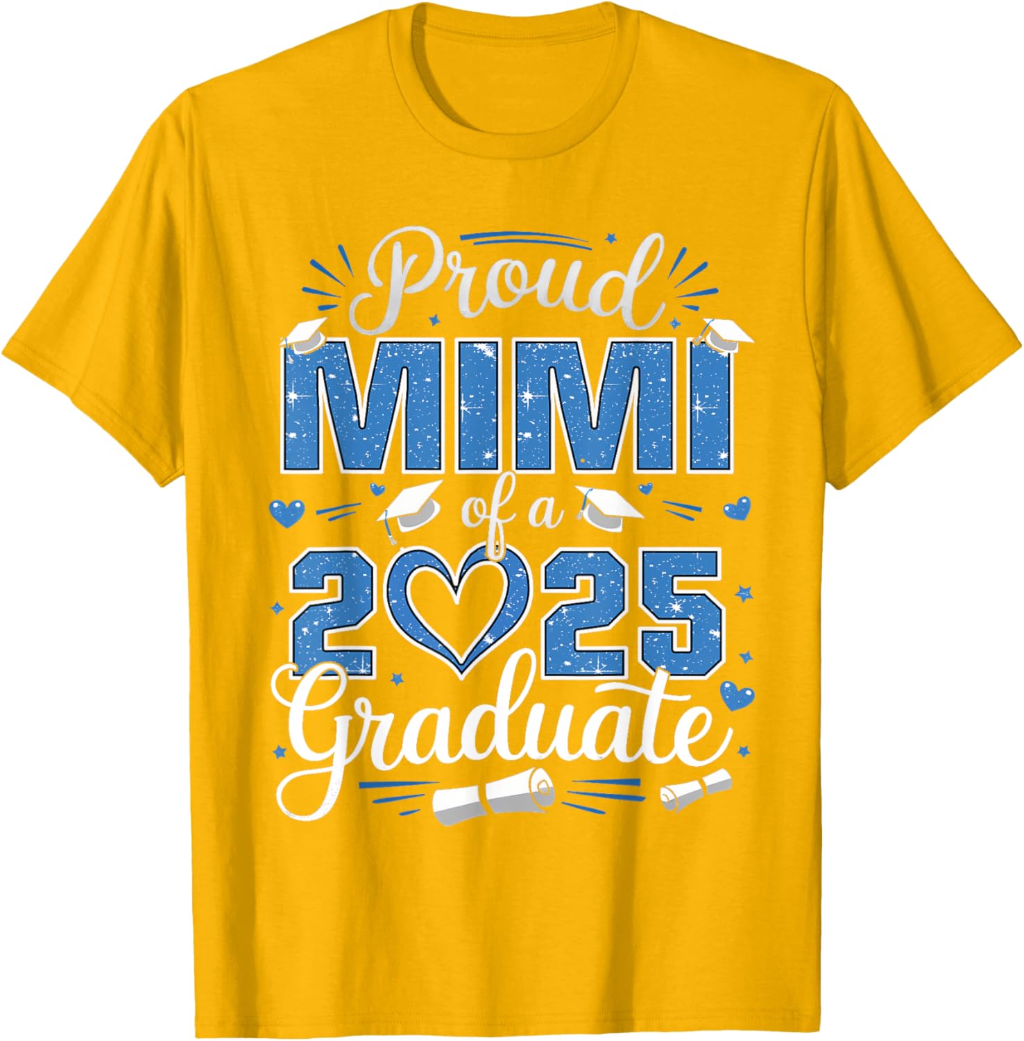 Proud Mimi of a Class of 2025 Graduate T-Shirt for Senior Celebrations - 27