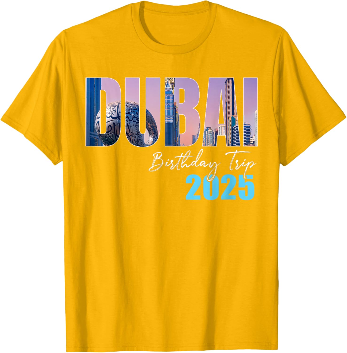 Celebrate in Style with Dubai Birthday Trip Cruise T-Shirt for 2025 - 6