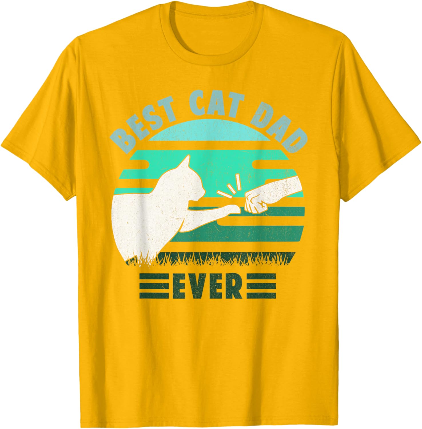 Best Cat Dad Ever Father's Day T-Shirt for Proud Cat Daddies - 16