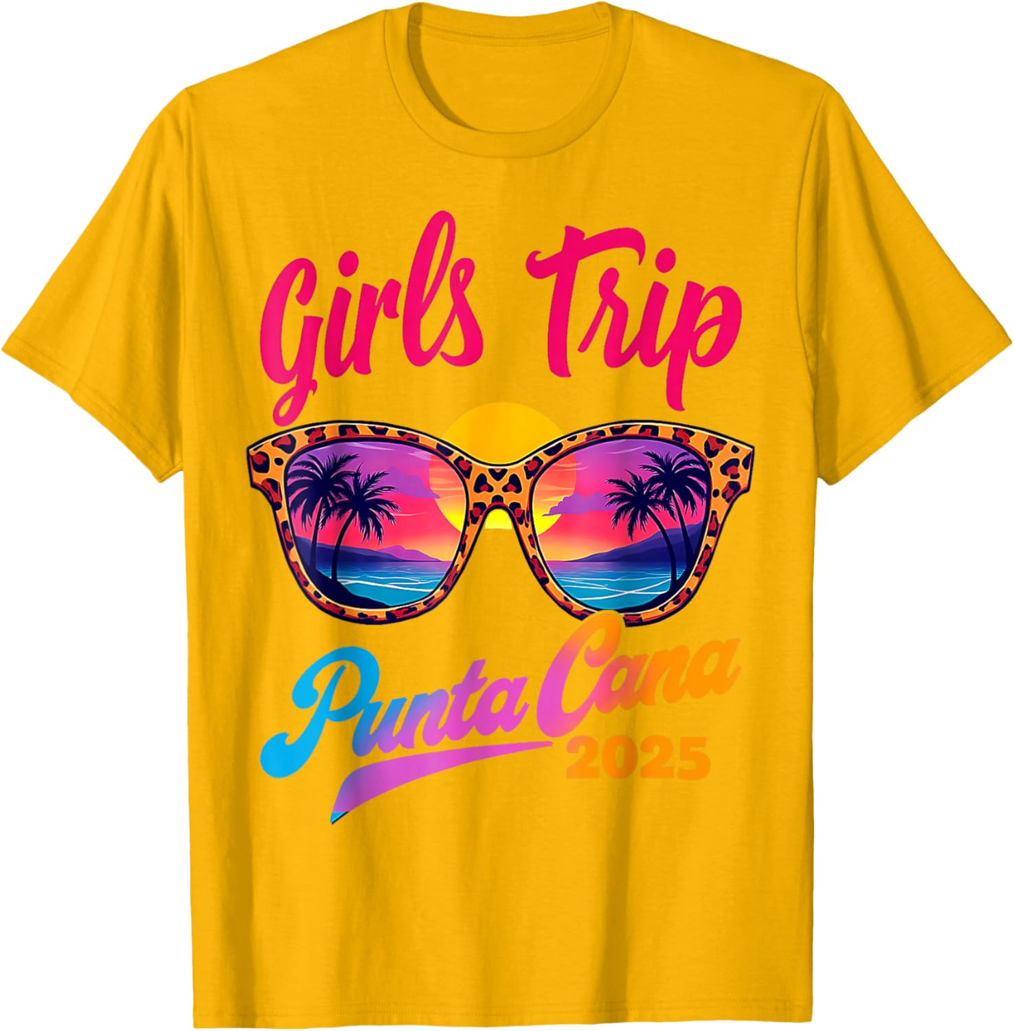Girls Trip Punta Cana 2025 Matching Summer T-Shirt for Women - 22