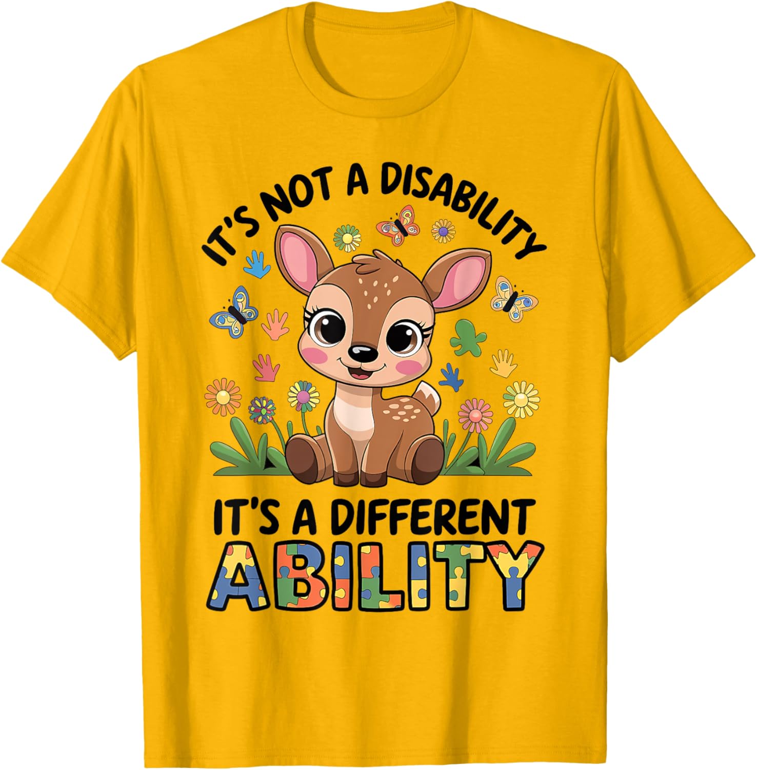 Autism Awareness T-Shirt Celebrating Different Abilities in Style - 5