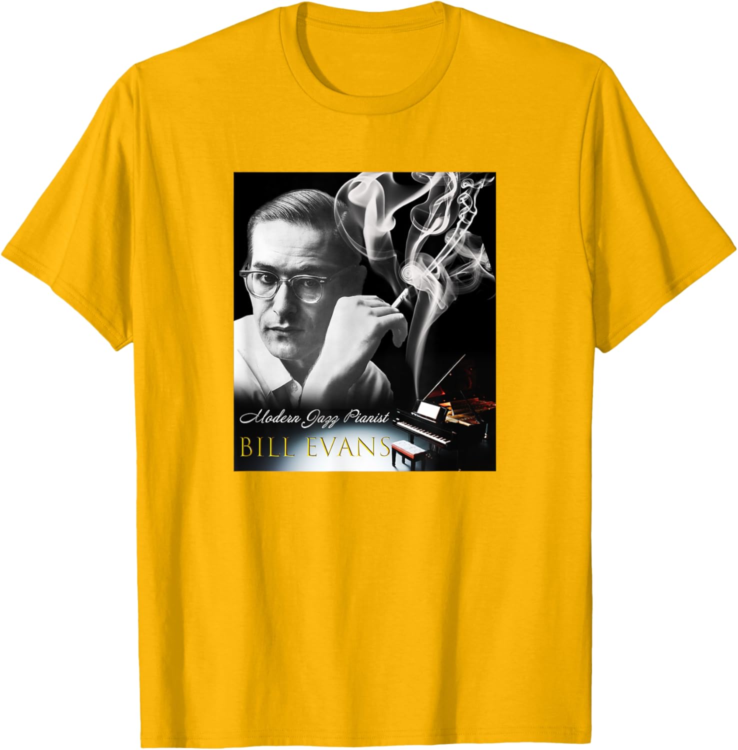 Bill Evans 001 T-Shirt for Music Lovers - Stylish and Comfortable Apparel - 16