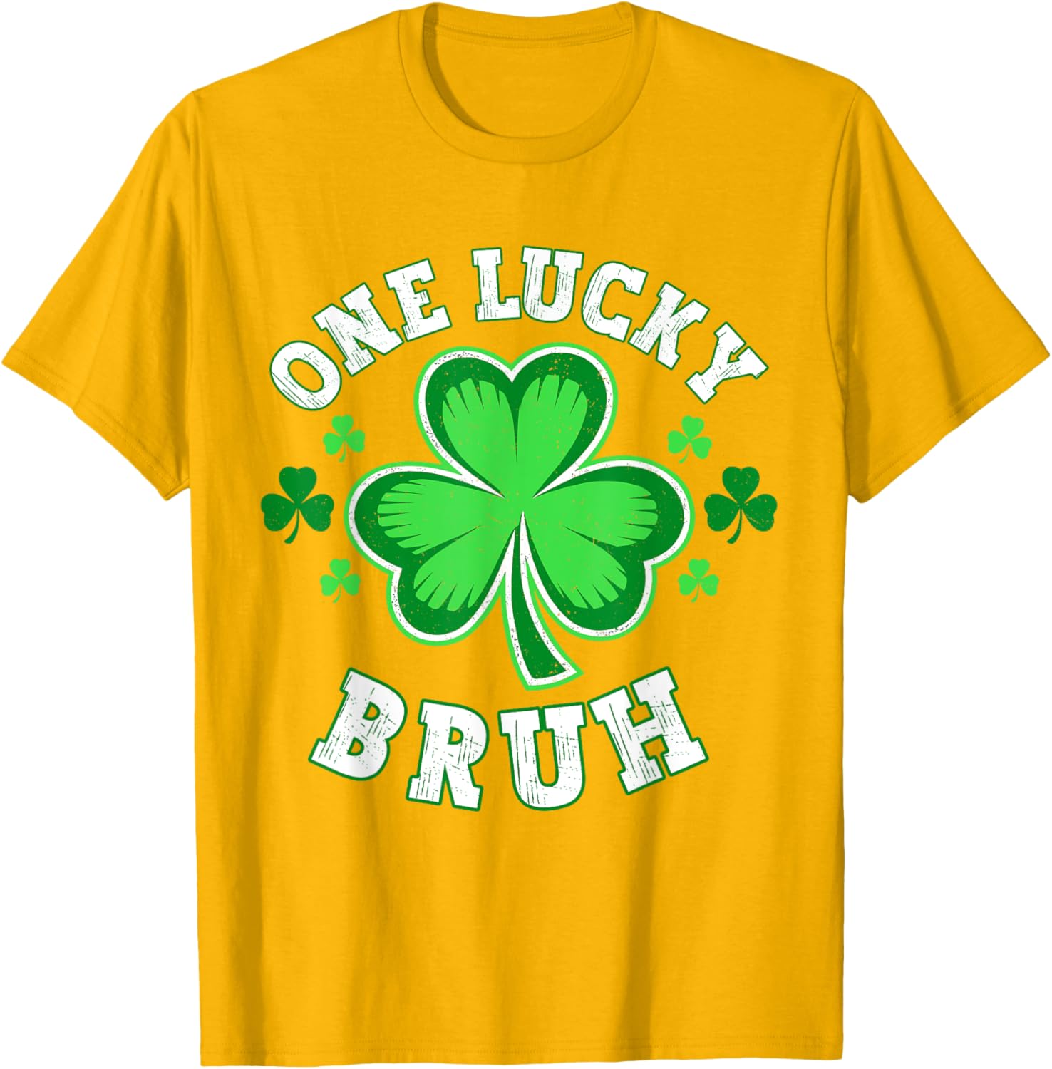 One Lucky Bruh St Patrick's Day Leprechaun T-Shirt for Fun Celebrations - 23