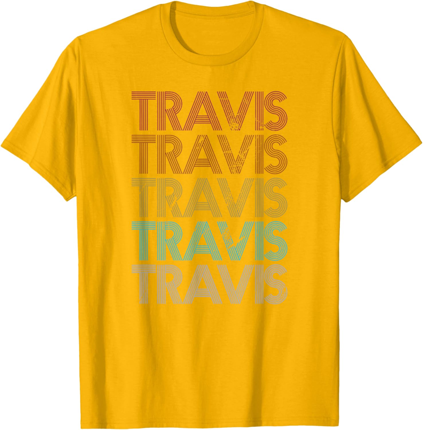 Retro Vintage Travis T-Shirt for Men and Women – Classic Style Wear - 12