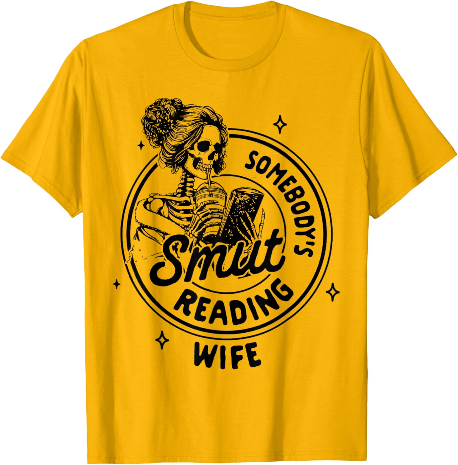 Smut Reading Wife Spicy Book Romance T-Shirt for Book Lovers - 3