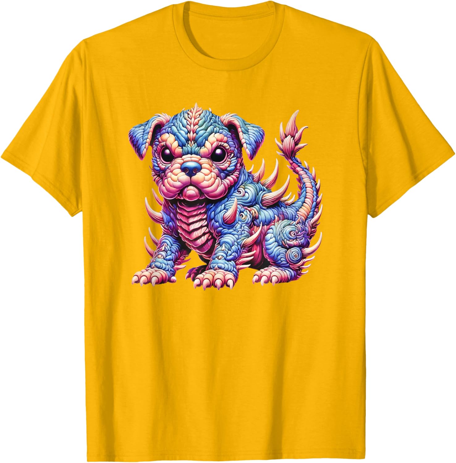 Imaginative Puppy Dog Monster T-Shirt Fun Chimerical Creature Design - 19