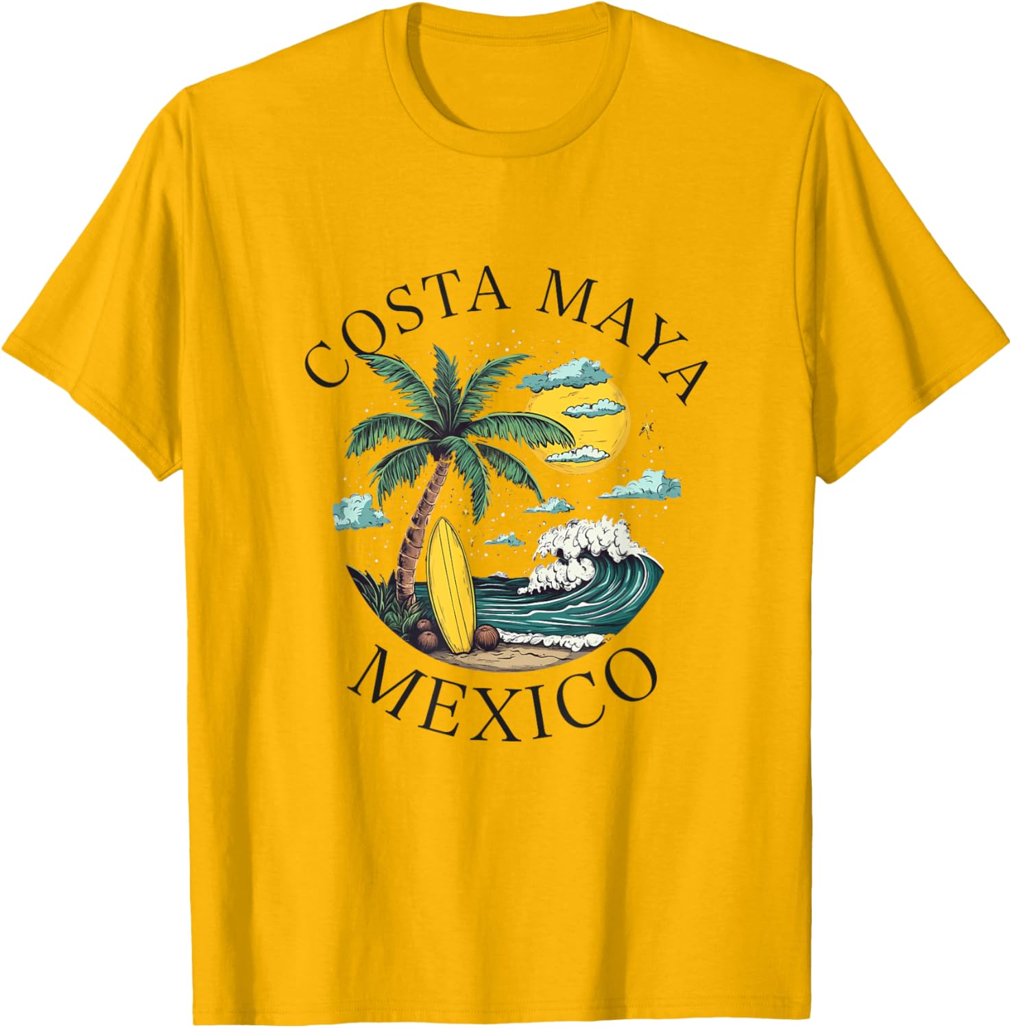 Costa Maya Mexico Souvenir T-Shirt for Men, Women, Girls, and Boys - 8
