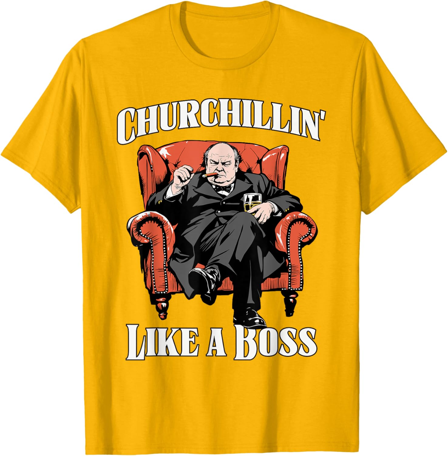 Winston Churchill Battle of Britain History T-Shirt for History Lovers - 1