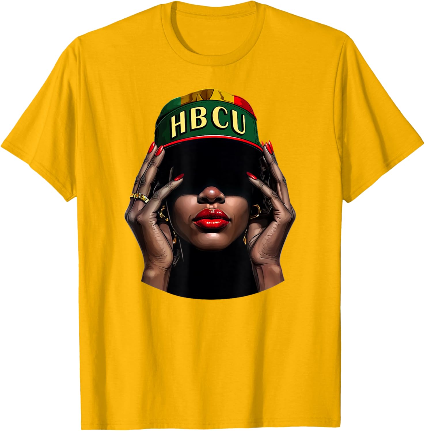 HBCU Beautiful Black Educated Girl Black History Month T-Shirt - 25