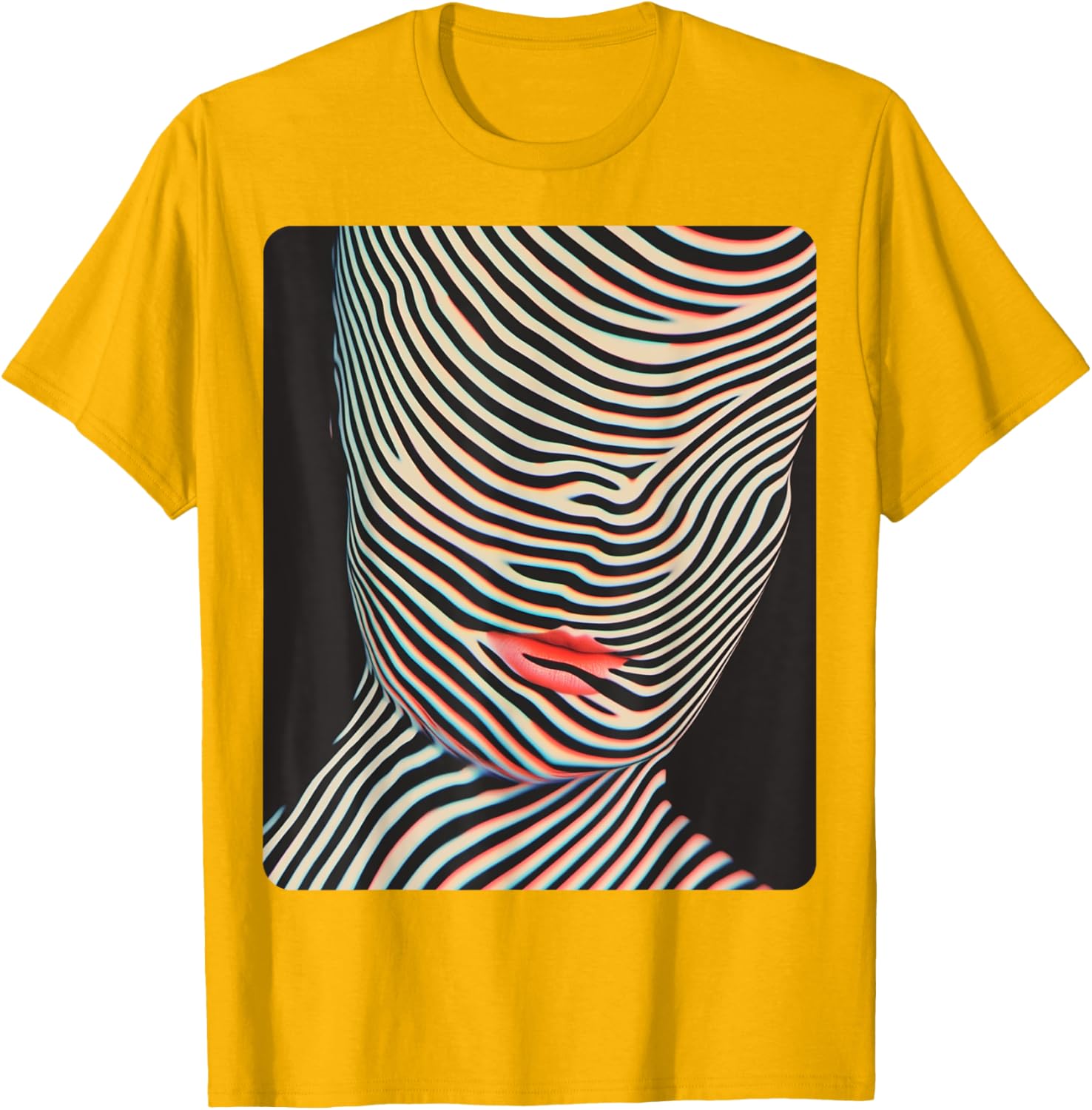 Chic Women's Abstract Designer T-Shirt for Stylish Fashion Lovers - 25