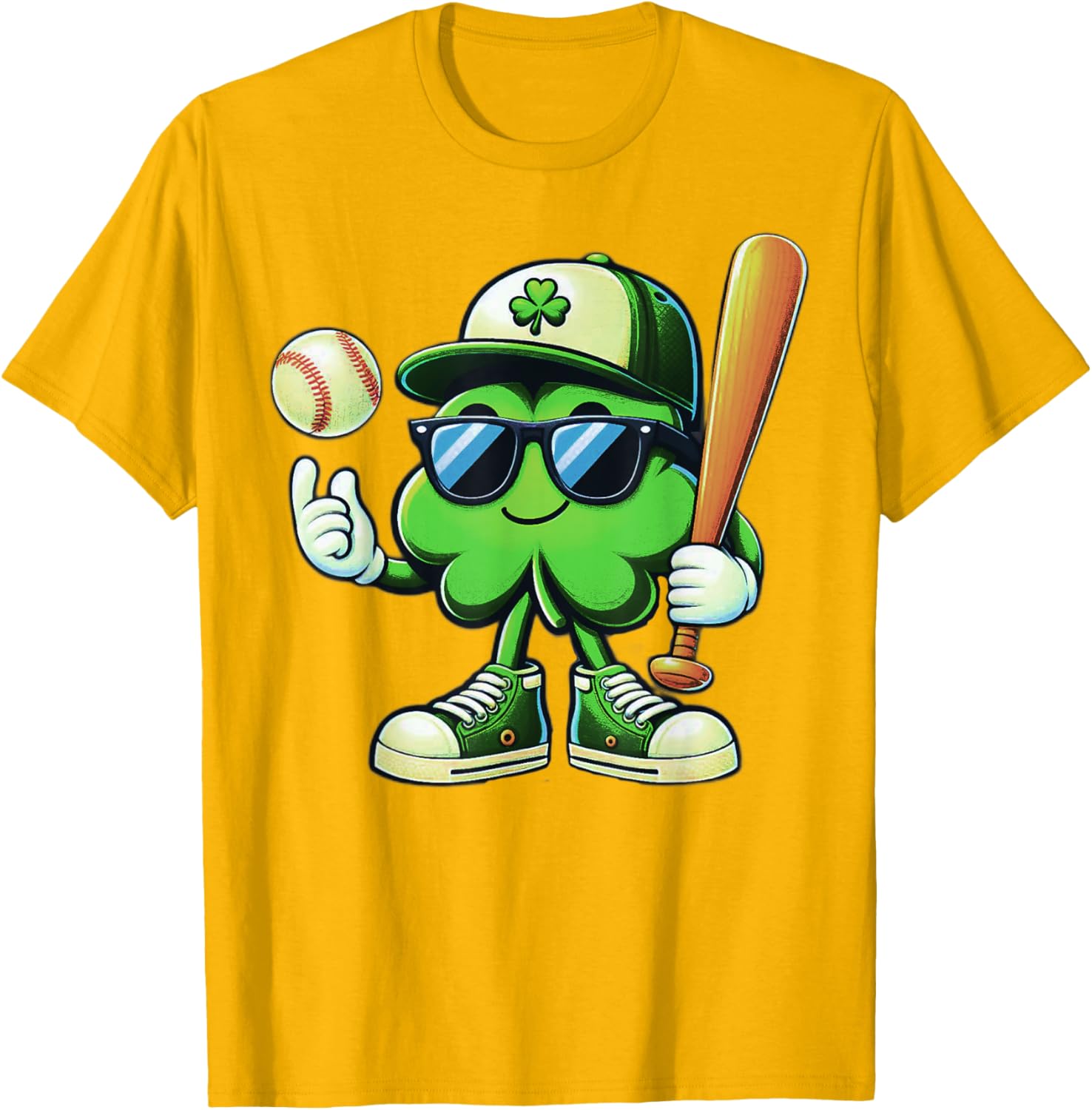 Funny Shamrock Baseball Shirts for Boys Kids St Patricks Day T-Shirt - 2