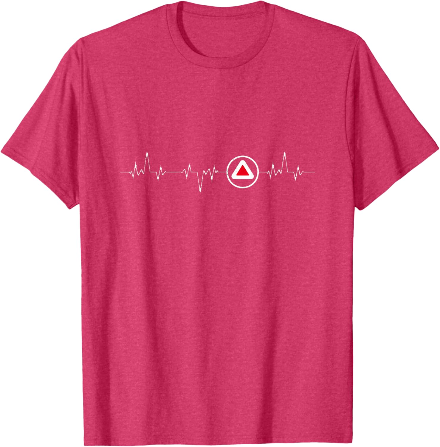 Sober AA Recovery Heartbeat T-Shirt for Men and Women, Embrace Sobriety - 24