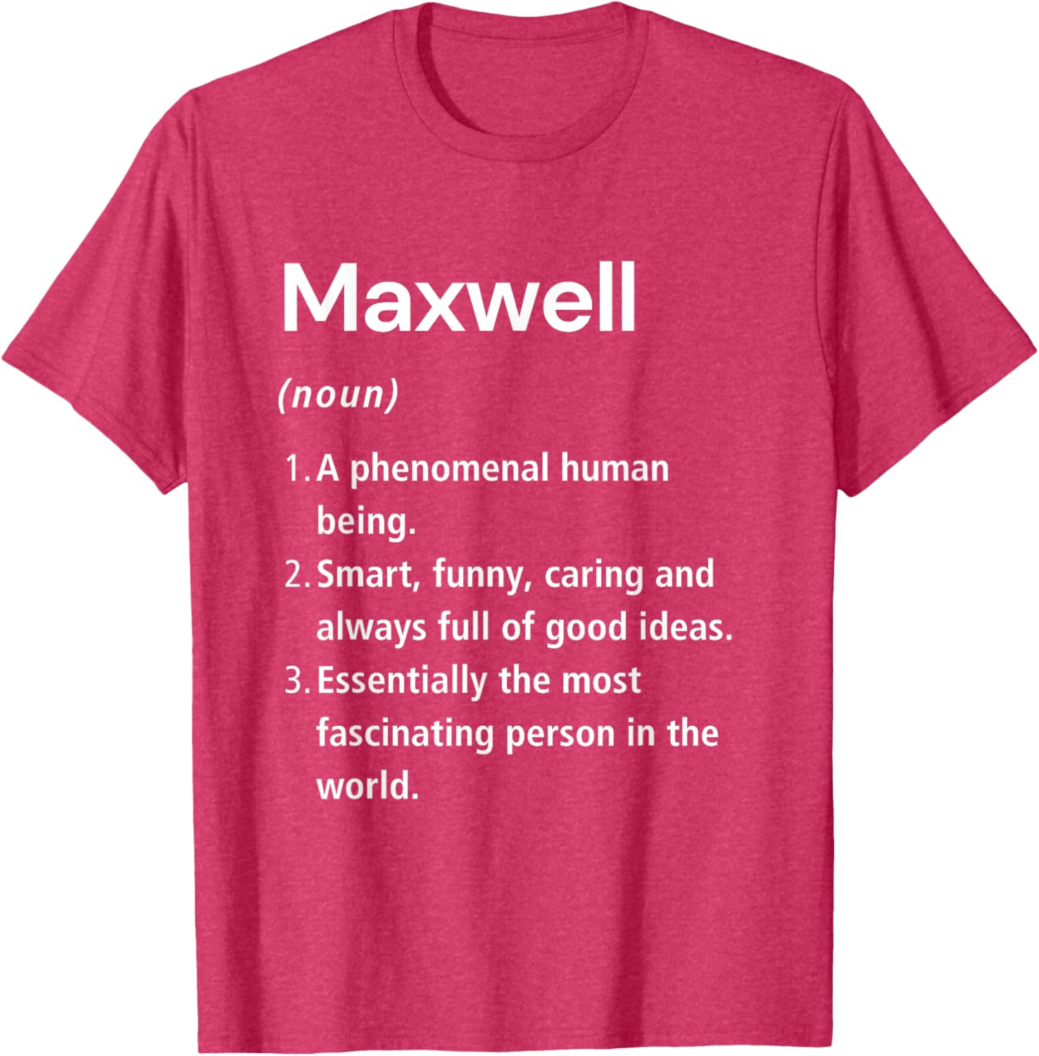 Funny Maxwell Name Definition T-Shirt for Unique Style and Humor - 19