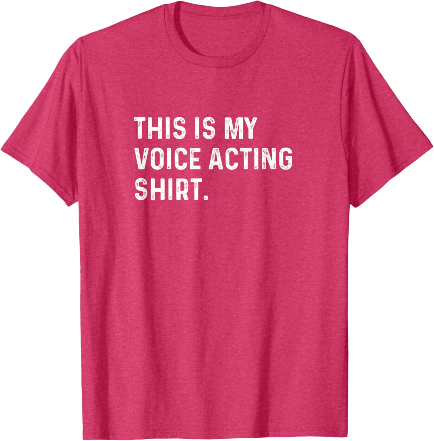 Voice Acting T-Shirt for Actors and Vloggers - Fun Apparel Gift - 5