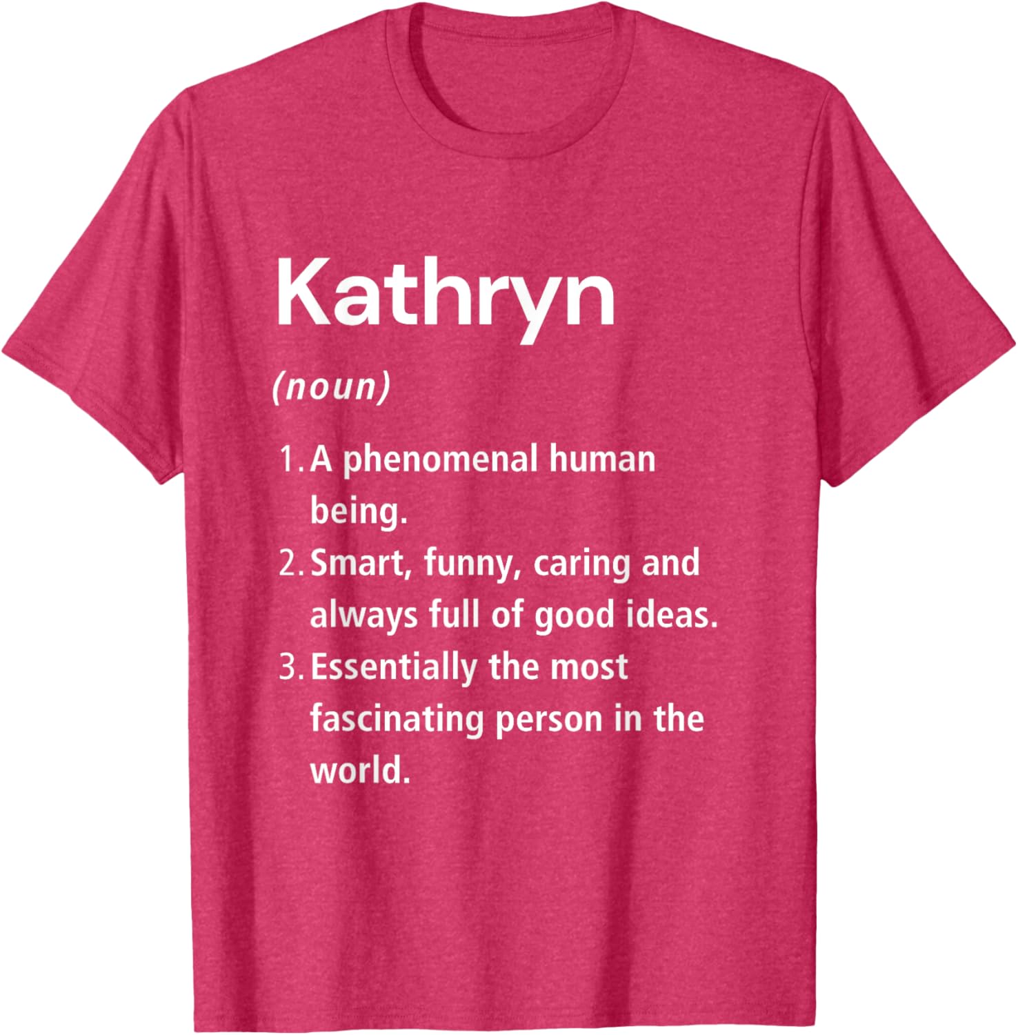 Funny Kathryn Name Definition T-Shirt for Unique Style and Fun! - 6