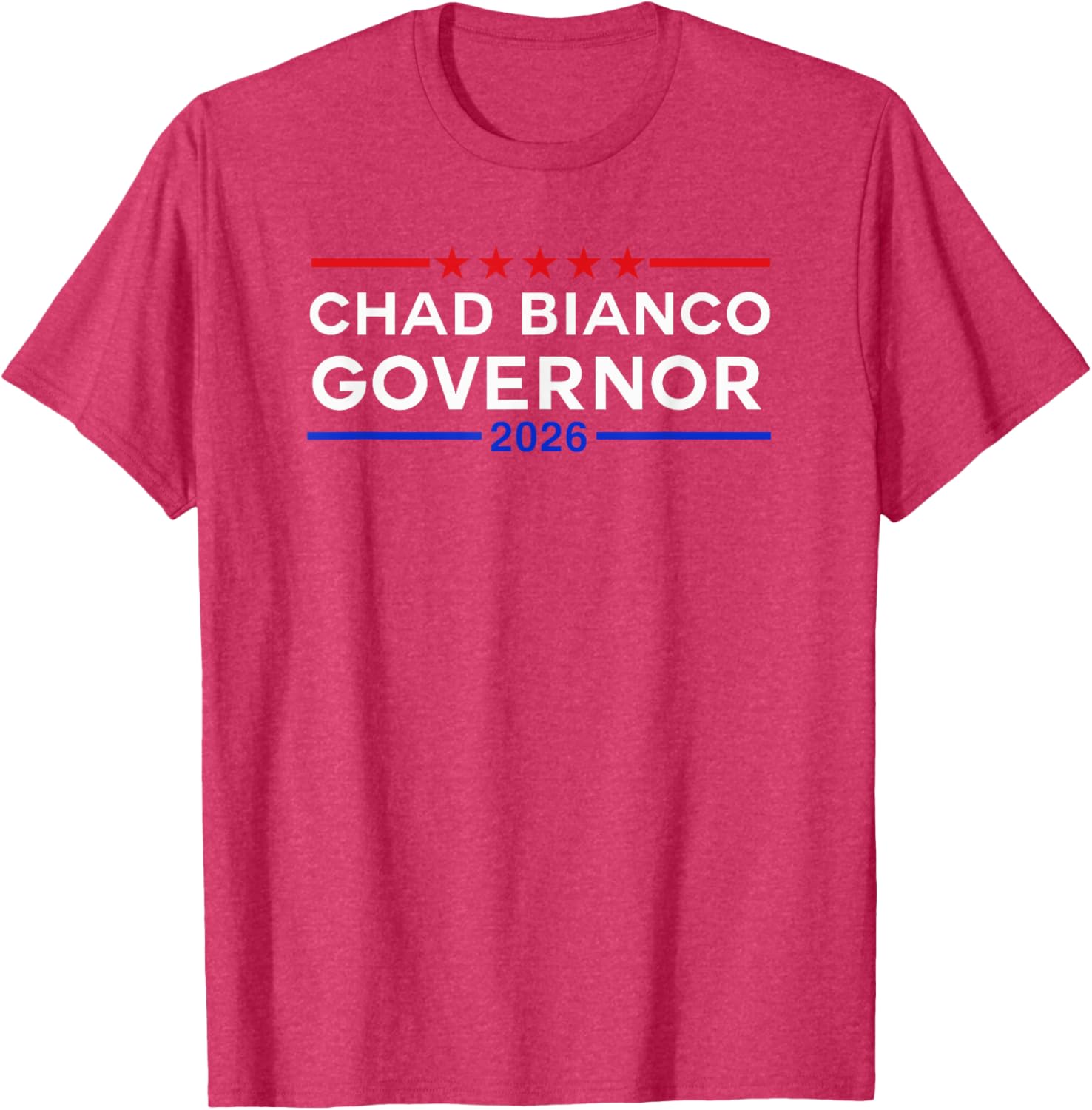 Chad Bianco For Governor 2026 T-Shirt Stylish Campaign Apparel - 4