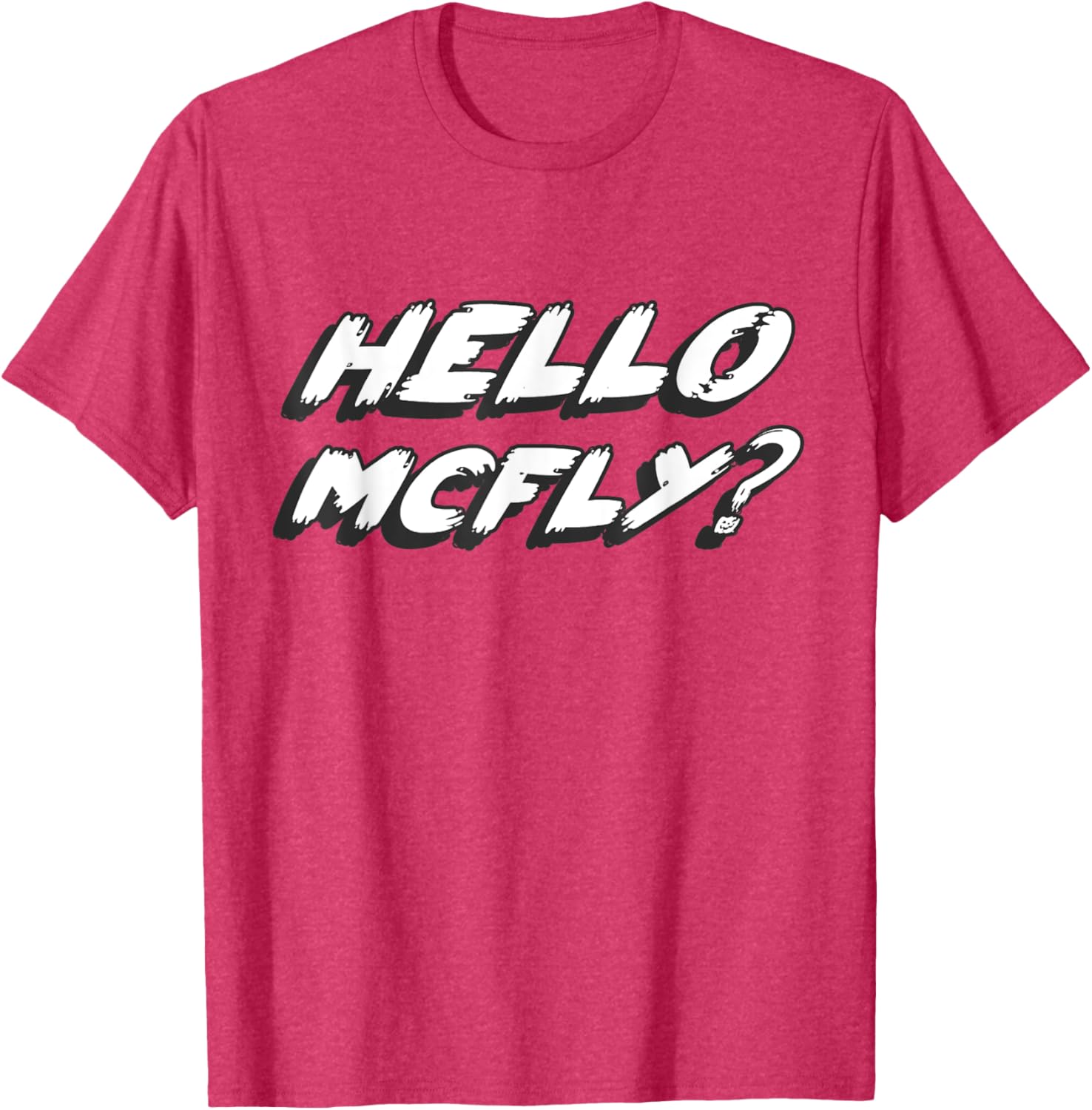 Hello Mcfly 1980s Retro T-Shirt for Nostalgic Fashion Lovers - 5