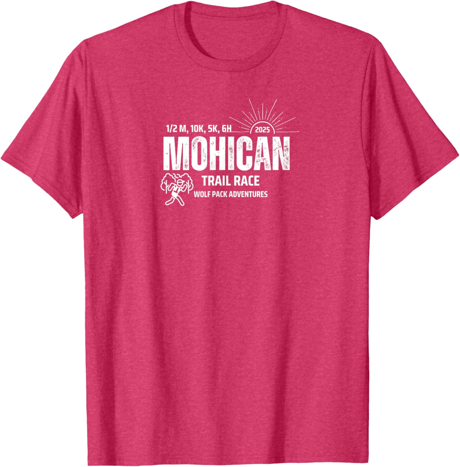 Mohican Trail Race T-Shirt for Outdoor Adventures and Running Gear - 7