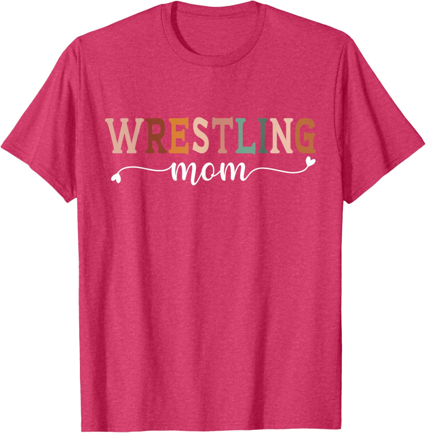 Funny Wrestling Mom T-Shirt for Proud Wrestler Mamas and Supportive Moms - 3