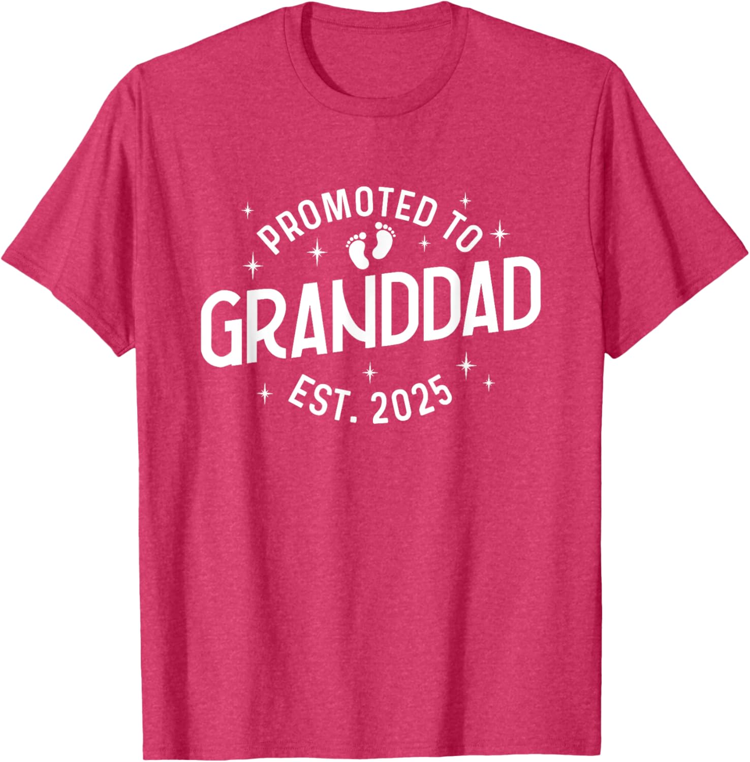 First Time Grandpa Promoted to Granddad 2025 Baby T-Shirt for New Dads - 5