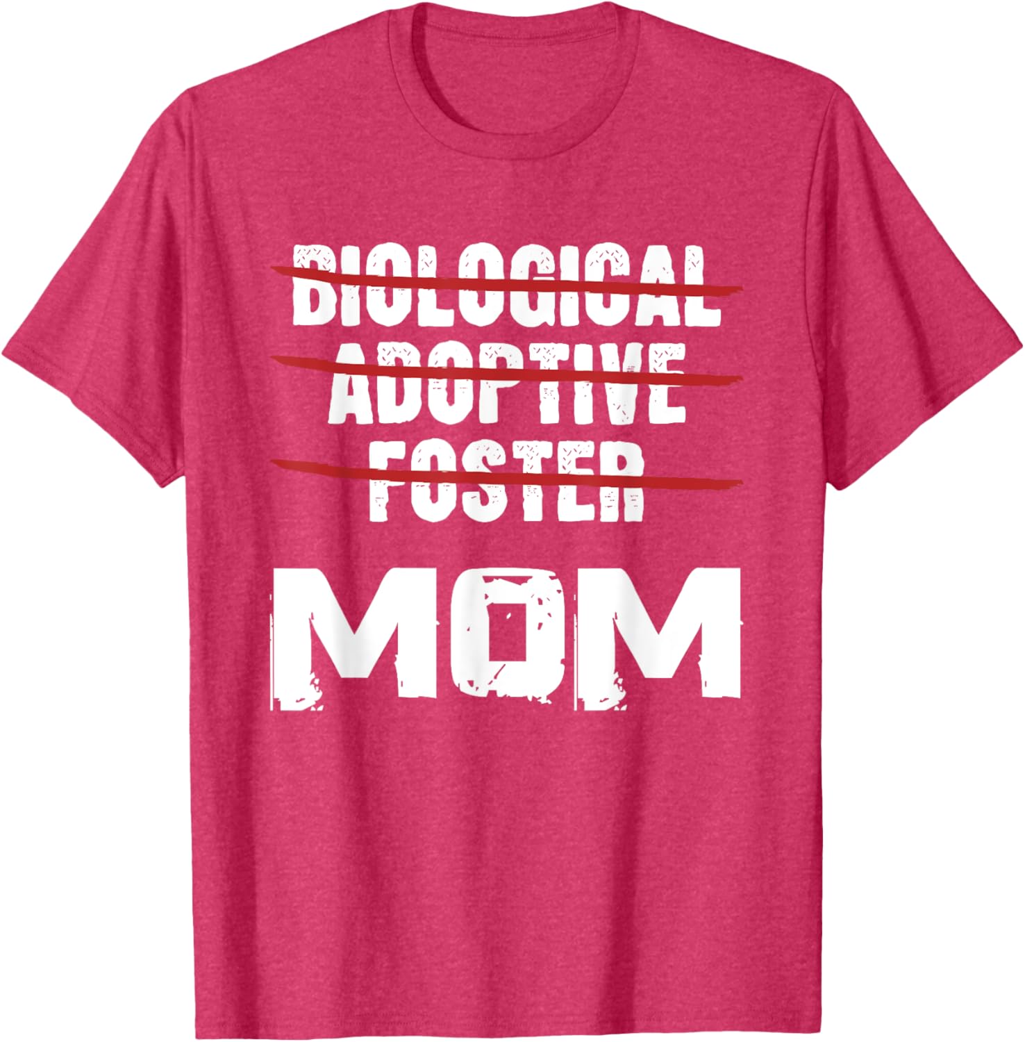 Heartwarming Biological Adoptive Foster Mom T-Shirt for Proud Caregivers - 9