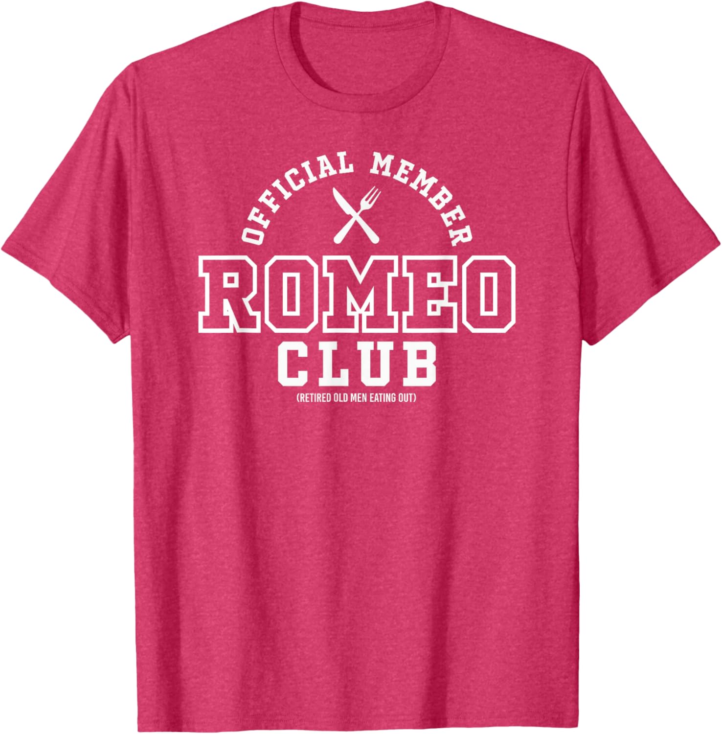 Official Member ROMEO Club White Print T-Shirt for Stylish Comfort - 11