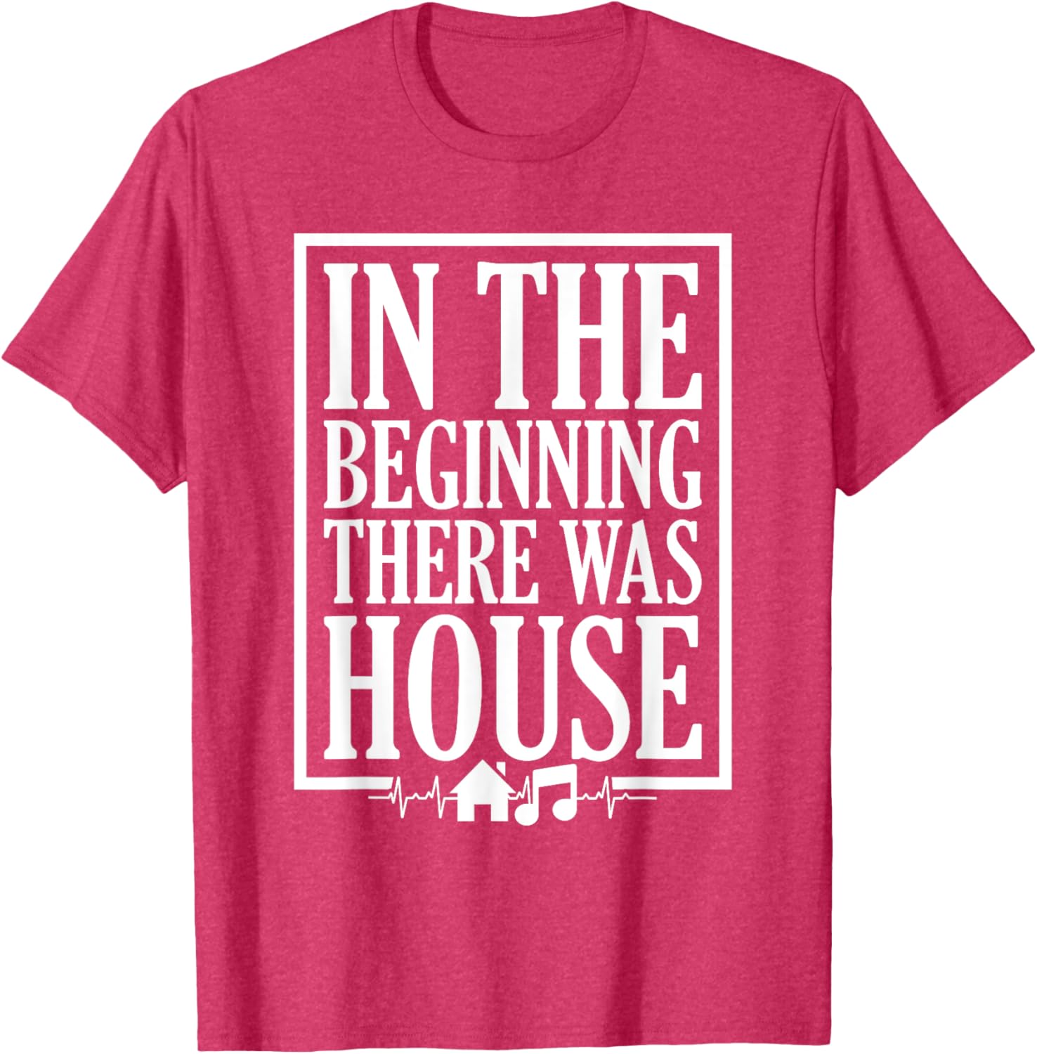 In The Beginning There Was House DJ T-Shirt for House Music Lovers - 4