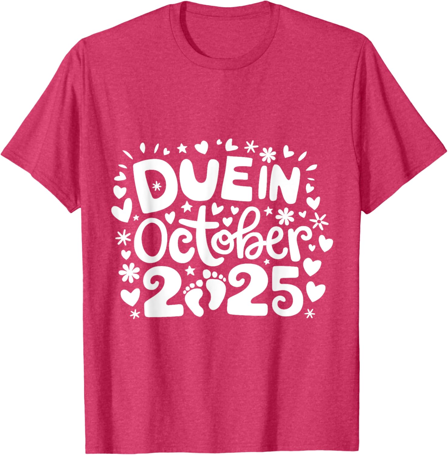 Cute Mommy To Be Pregnancy T-Shirt for New Baby Coming October 2025 - 16