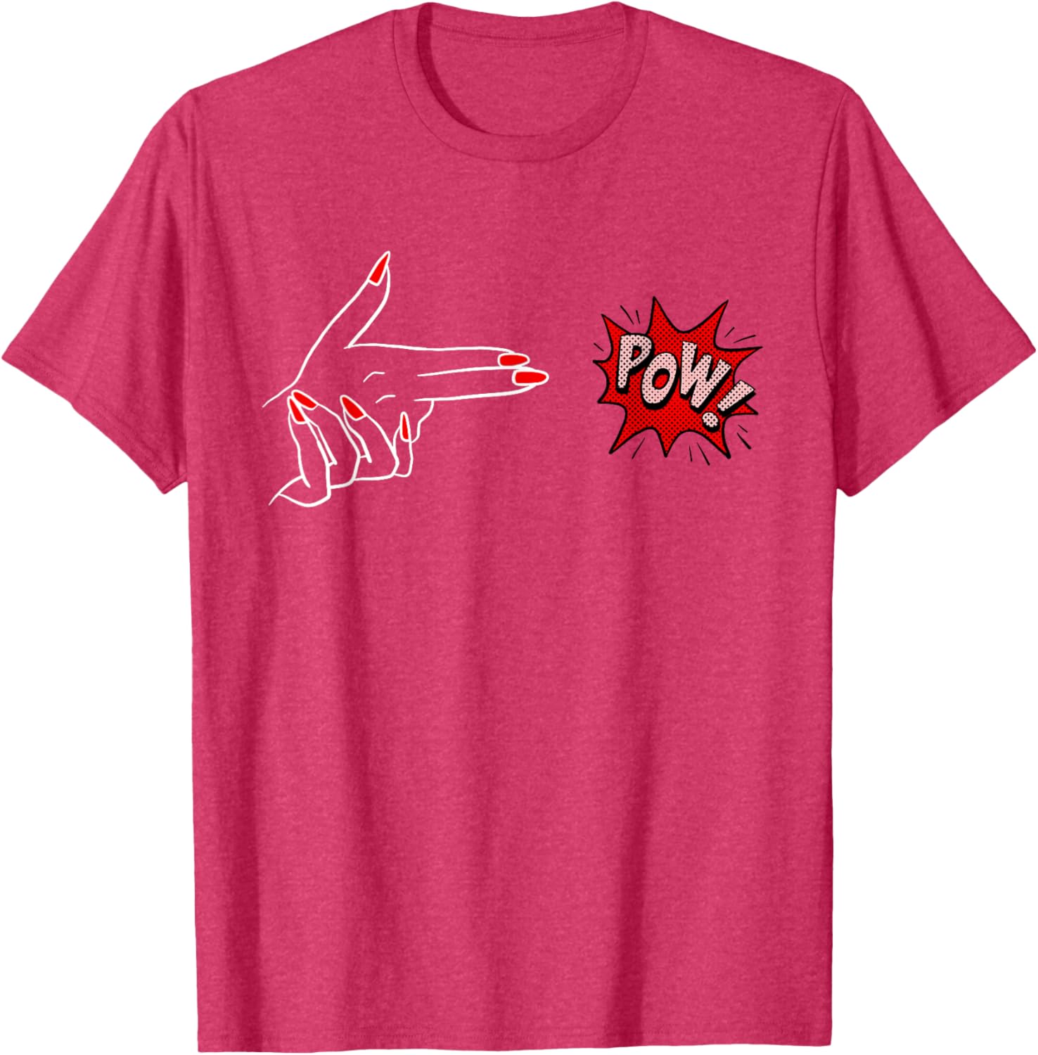 Red Boy Bye Graphic T-Shirt Stylish Casual Wear for Fun and Fashion - 14