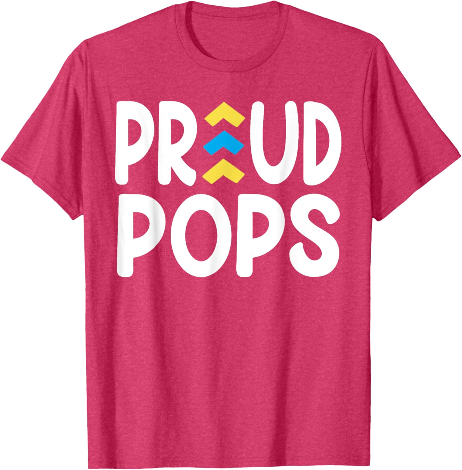 Proud Pops World Down Syndrome Day Awareness Socks and Dad T-Shirt - 17