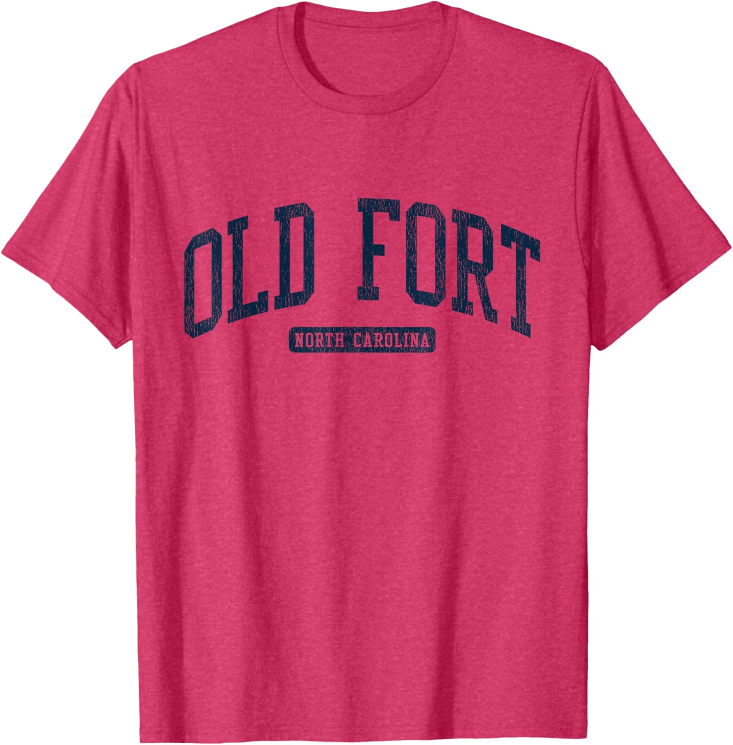 Old Fort North Carolina NC College Vintage Blue T-Shirt for Fans - 2