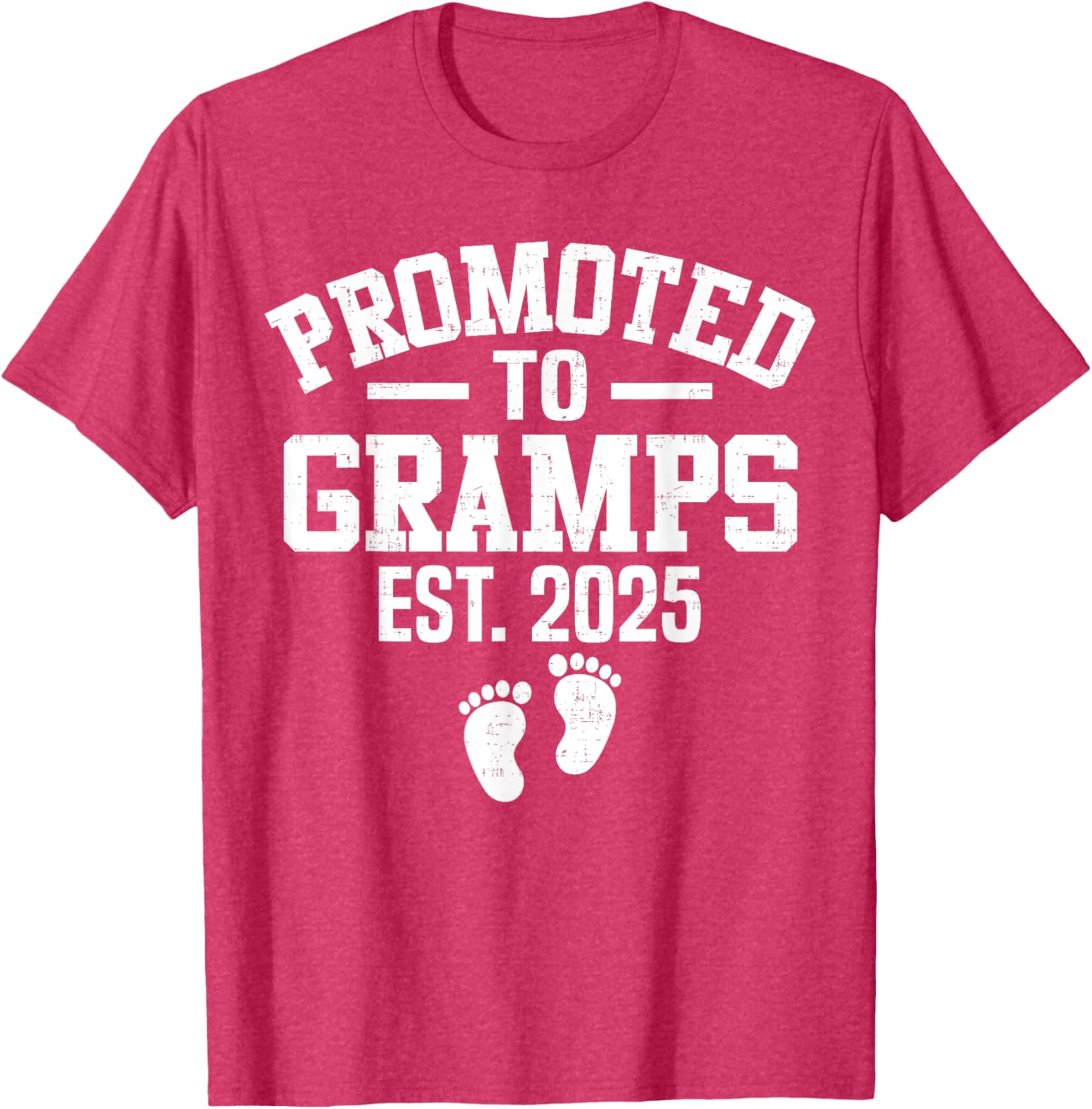 Promoted To Gramps 2025 First Time Grandpa T-Shirt for Men - 3
